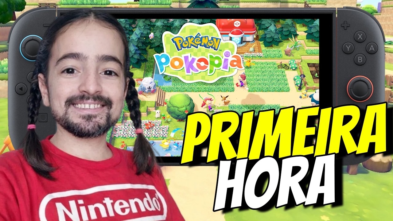 MINHA FILHA PEDIU PRA COMPRAR POKOPIA - NINTENDO SWITCH 2 - 4K 60 FPS
