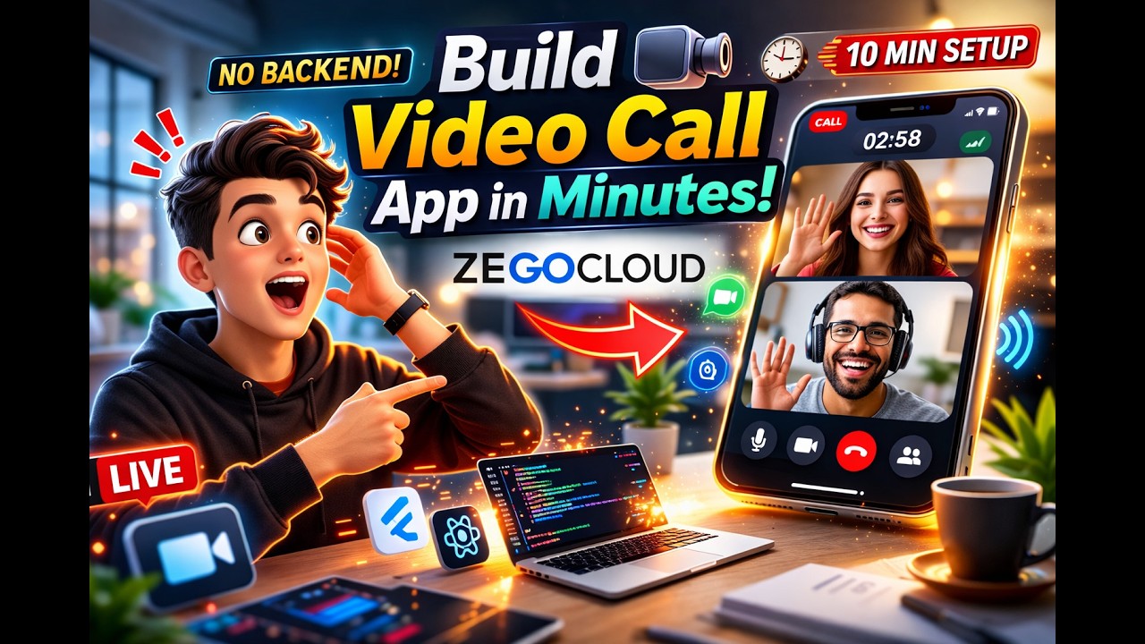 Video Calling App Without Backend? Build It with ZEGOCLOUD Kit (Step-by-Step) #zegocloud #videocall