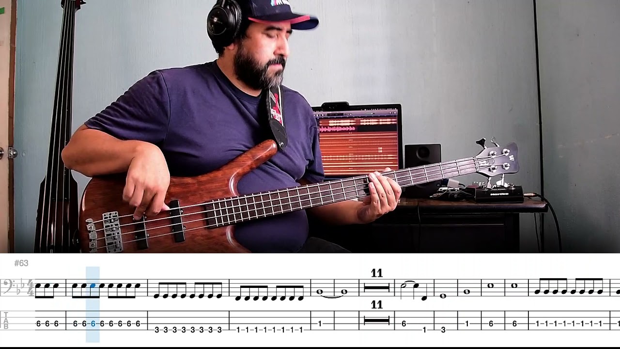 Gracia Sublime - Julio Melgar (Soluciones Live)- Cover de bajo. Partitura/Tablatura