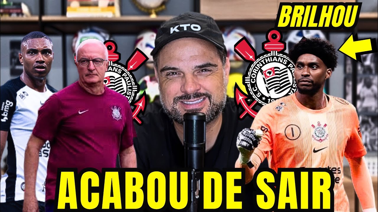 🛑URGENTE🛑 TROUXE AGORA! HUGO SOUZA SE ISOLA EM RANKING NO CORINTHIANS! VITINHO SALVA NO FIM! 