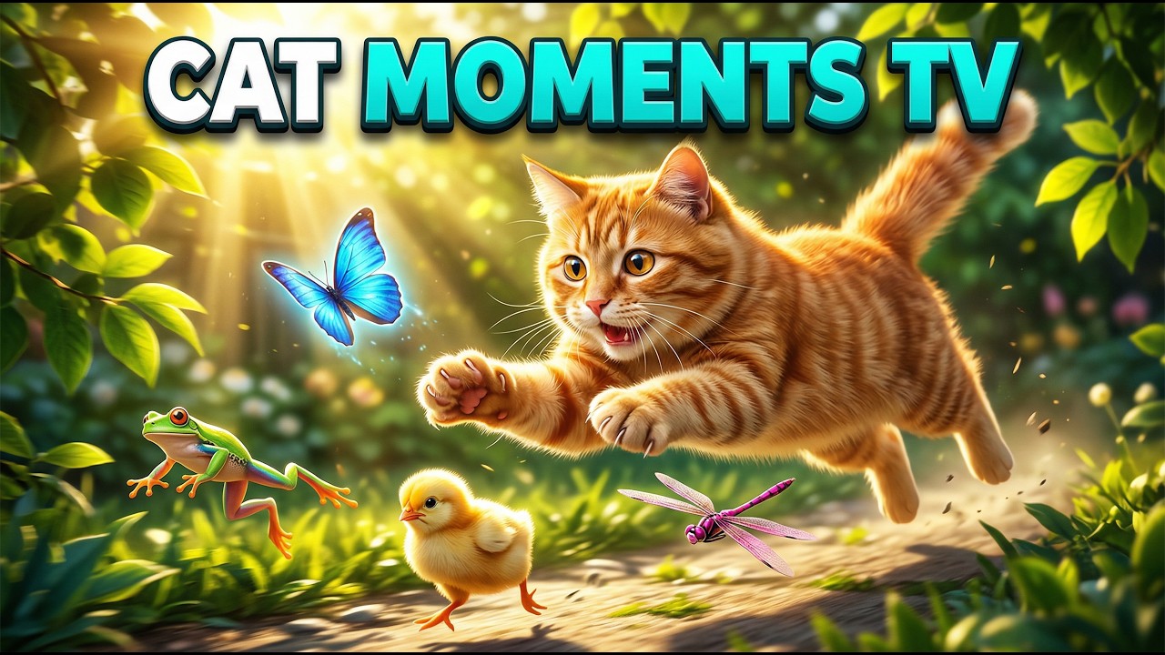 Cat Moments TV | Nature Cave Animals for Cats &ndash; Relaxing Wildlife 4K Ep.136