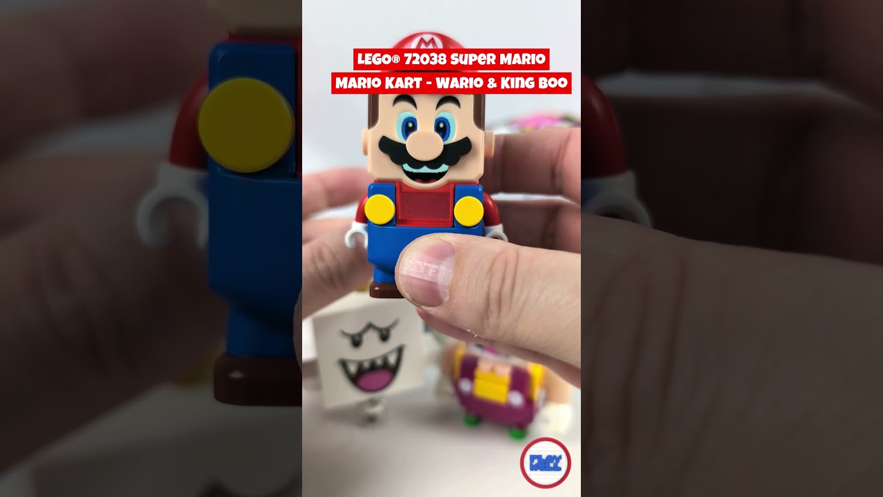 LEGO&reg; 72038 Super Mario&trade;:Mario Kart&trade; Wario & King Boo #lego #rlfm #72038 #gifted #review #supermario