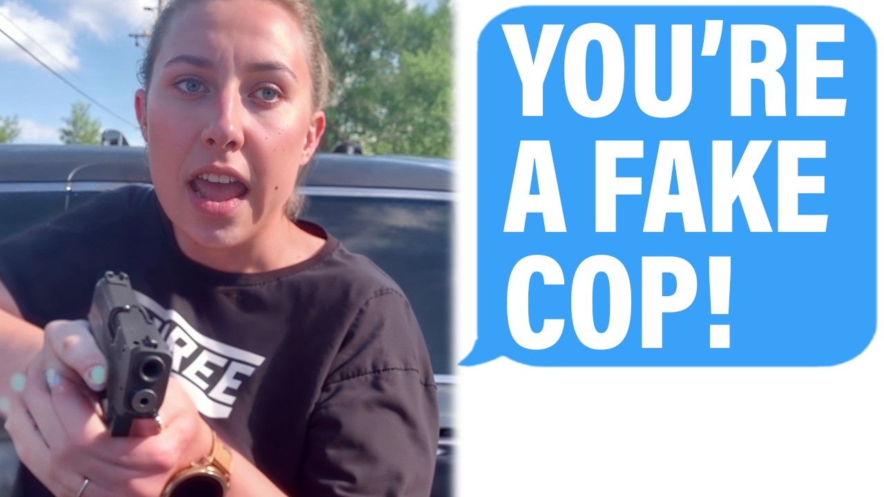 Karen Mistakes Cop For 