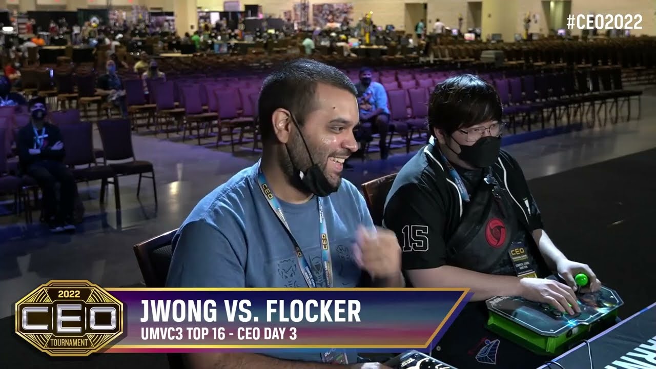 CEO 2022 UMVC3 Top 16 (JWong, RayRay, Flocker, Chris G, Sacktap) Ultimate Marvel vs Capcom 3