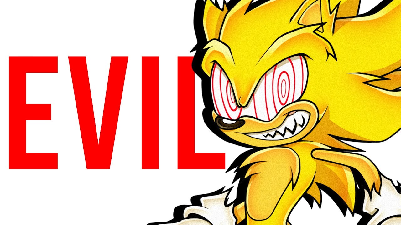 Fleetway Super Sonic - The Evil Original Super Sonic