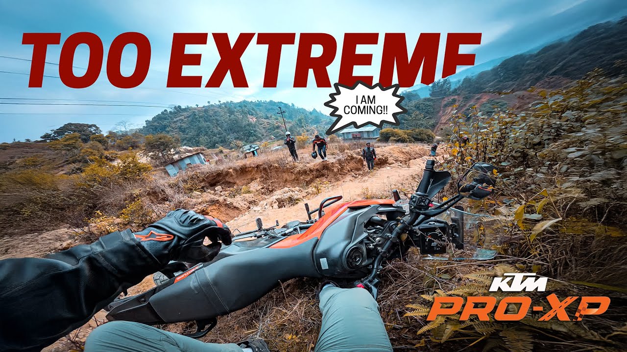 I Crashed My KTM 250 Adventure | Extreme Off-Road Vlog (Nepal)