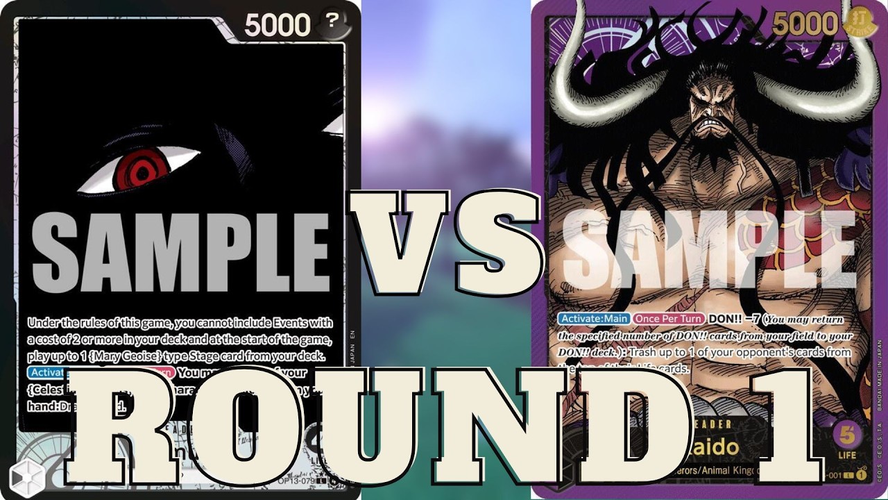 [EB-03] Black IMU Vs Purple Kaiddo | Round 1! | To Many Events = Win