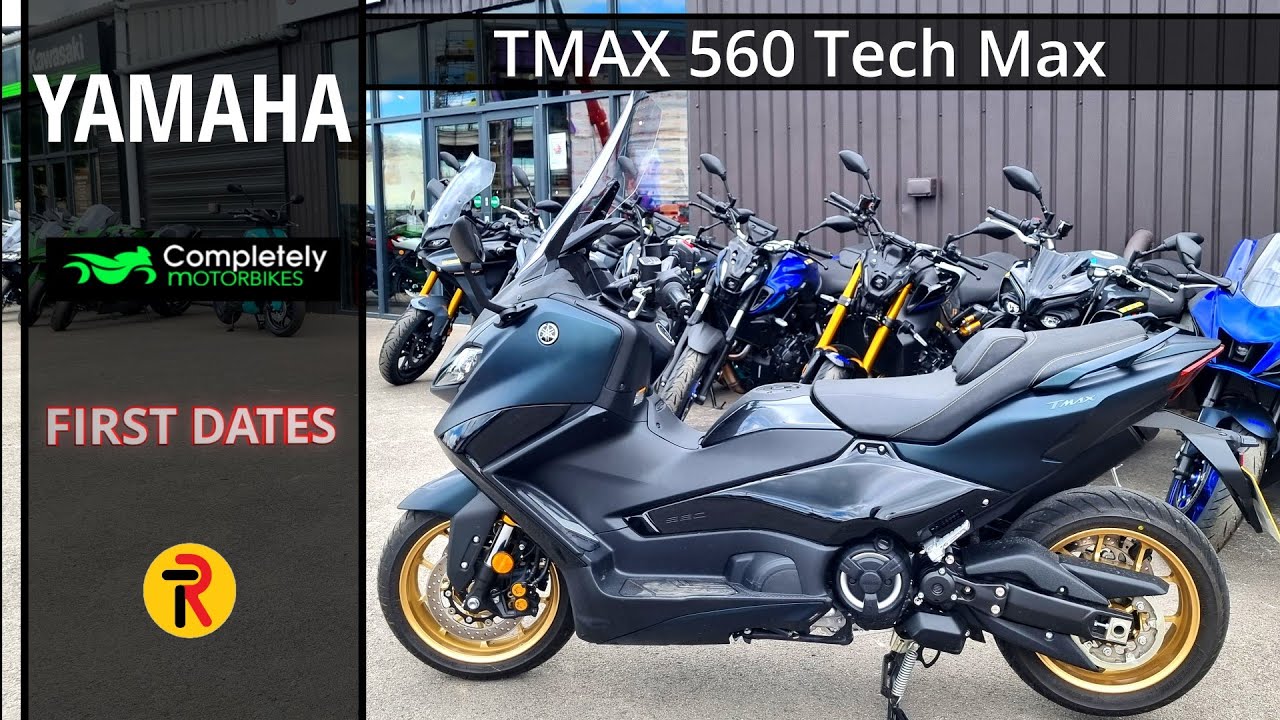 2024 Yamaha TMAX 560 Tech Max • First Dates review