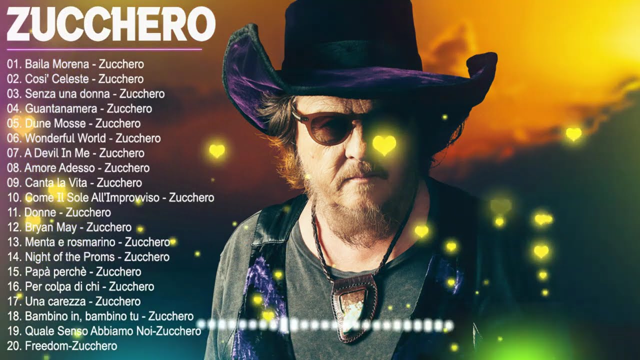 il meglio di Zucchero - Le pi&ugrave; belle canzoni di Zucchero - zucchero canciones
