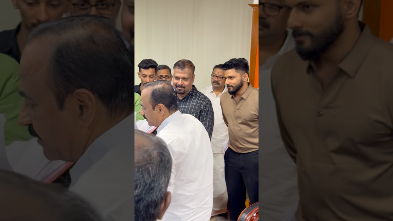 EXCLUSIVE 👀 Inside Kerala CM&rsquo;s Office Today❤️🔥 #vdsatheesan #keralacm #chiefminister