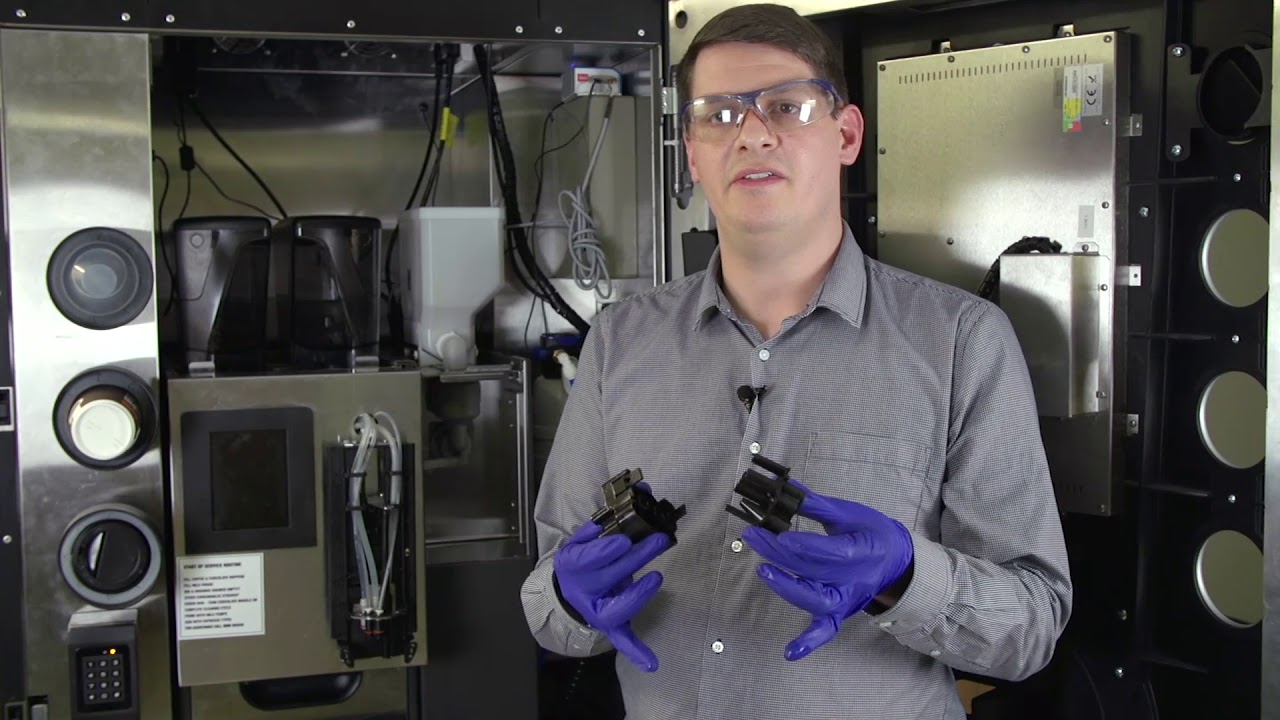 Halo Vending Machine Instructional – Daily Clean Down