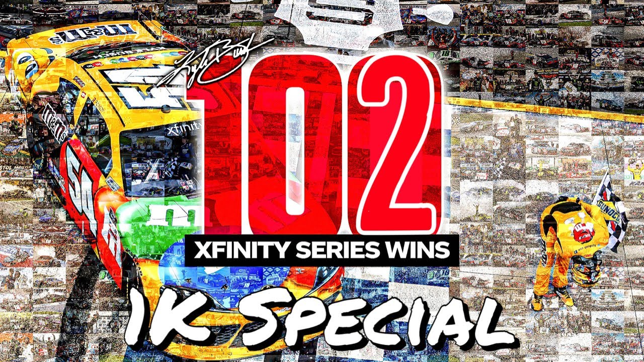 Every Kyle Busch Xfinity Series Win (1K Subs Special)