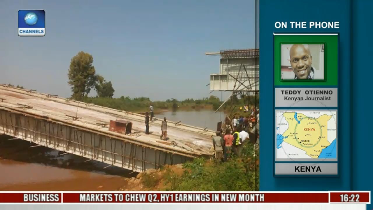 Network Africa: Bridge Collapse In Kenya After President's Inspection