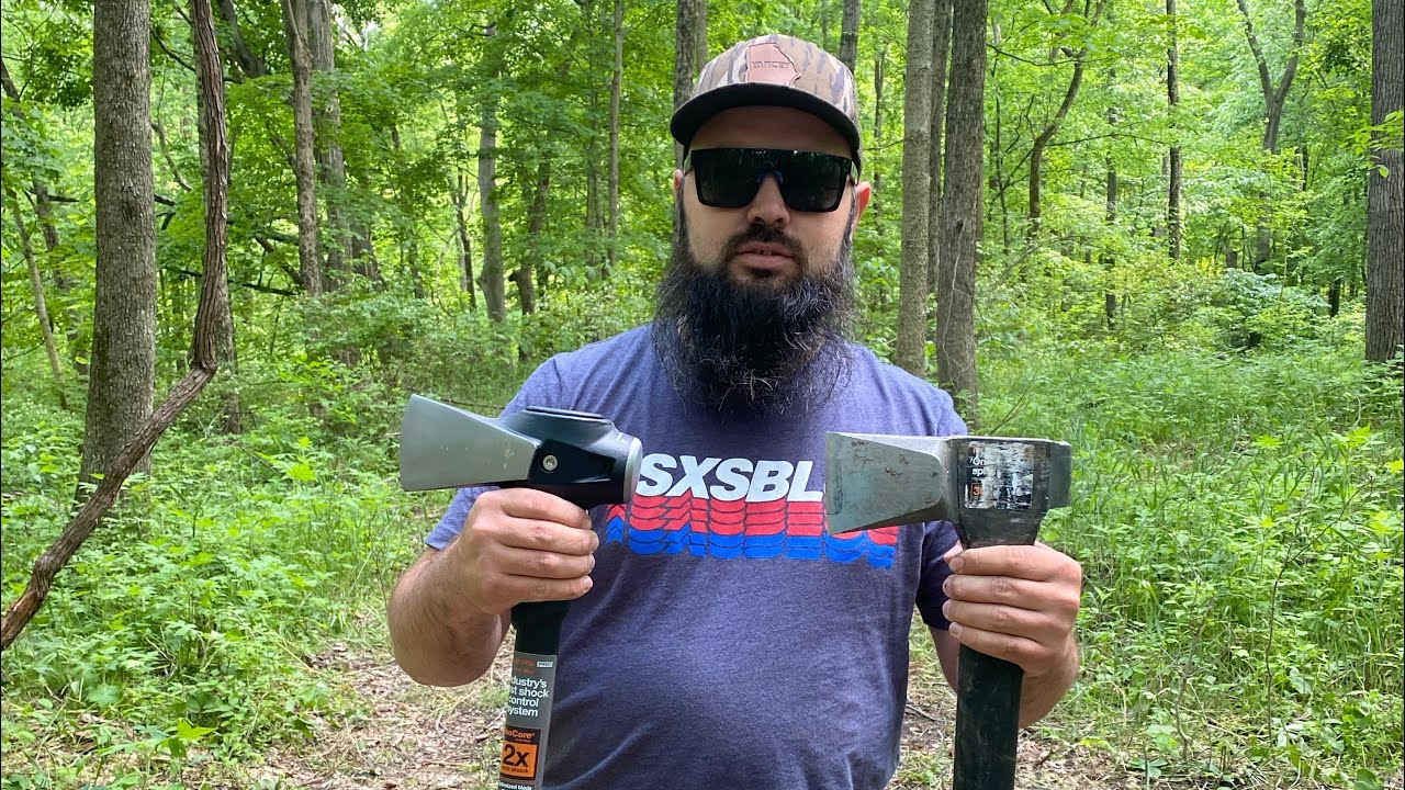 Топор-колун Fiskars X27 против колуна Fiskars 6LB!
