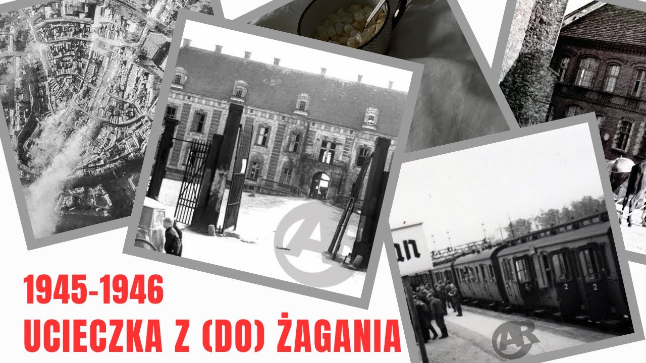 Ucieczka z  (do)  Żagania 1945-1946