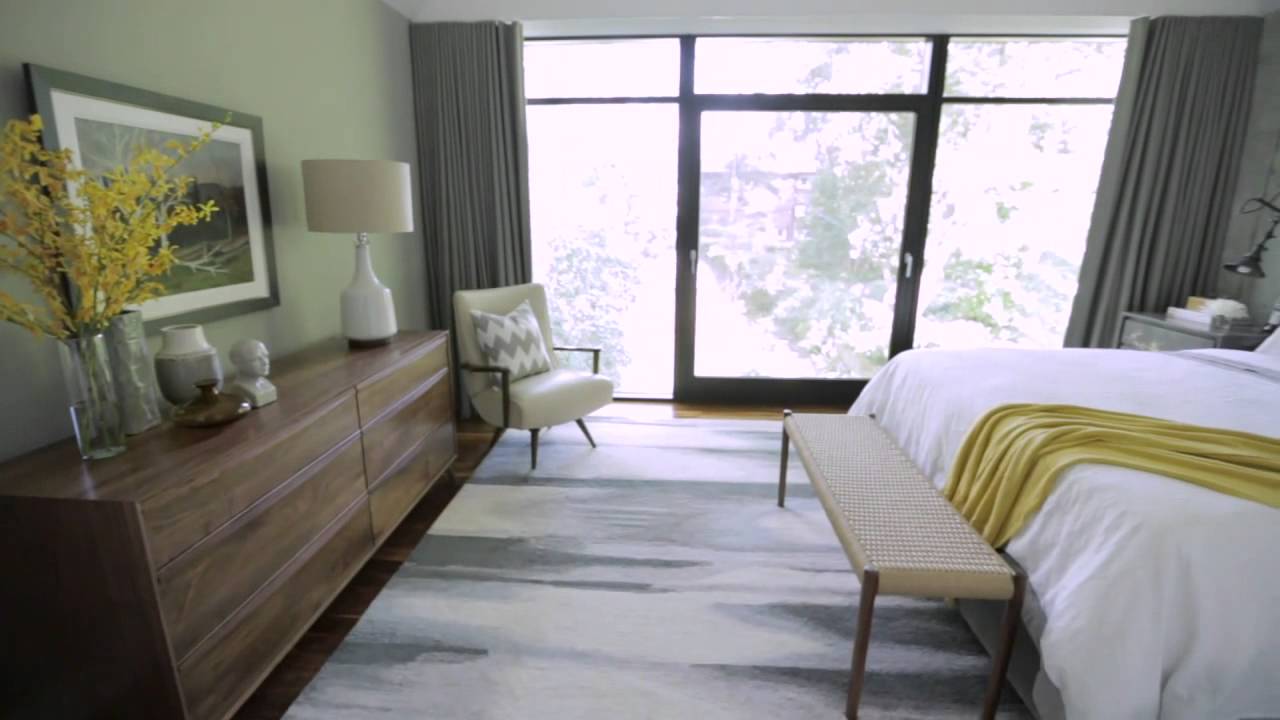 Interior Design — Tailored, Industrial & Masculine Bedroom Makeover