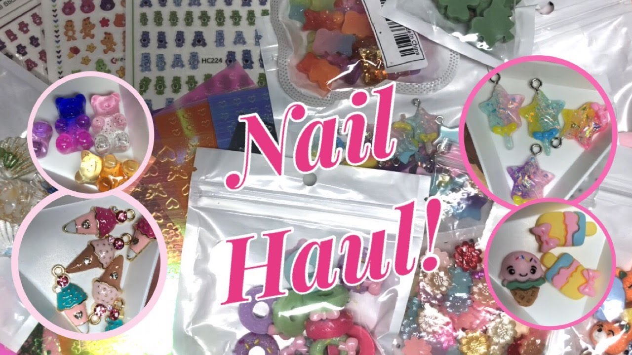 nail art haul 2022- shein haul- nail haul- nail haul 2022- affordable nail supplies- cheap nail art
