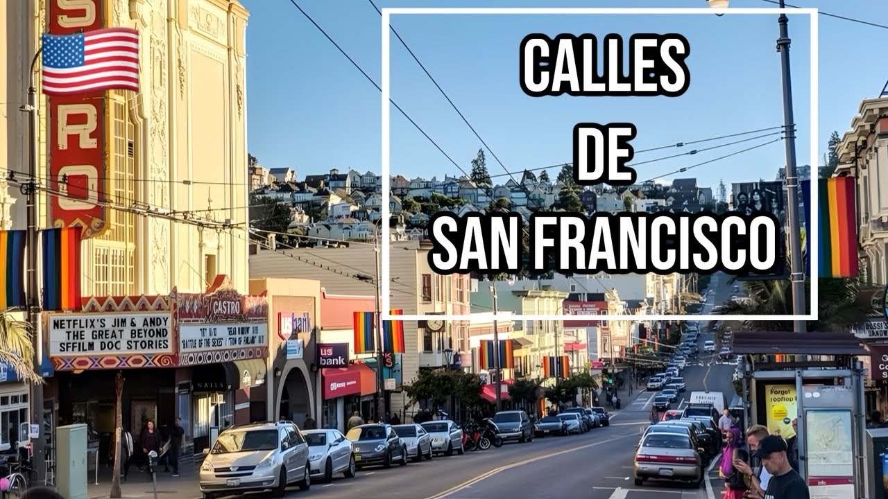 EXPLORANDO CALLES HERMOSAS DE SAN FRANCISCO CALIFORNIA🇺🇸#sanfrancisco #californiausa
