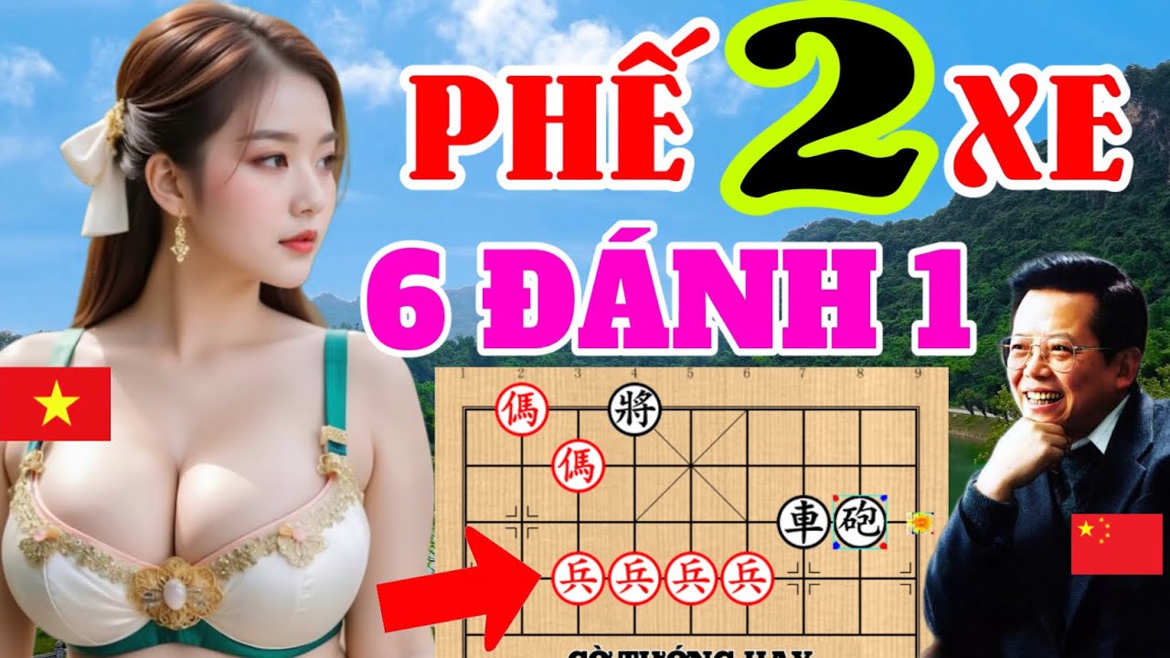 Tưởng Đẹp Mà Dỡ, Em Phế Hết Cặp Xe, Chấn Động Cả Trung Quốc | Cờ Tướng Hay