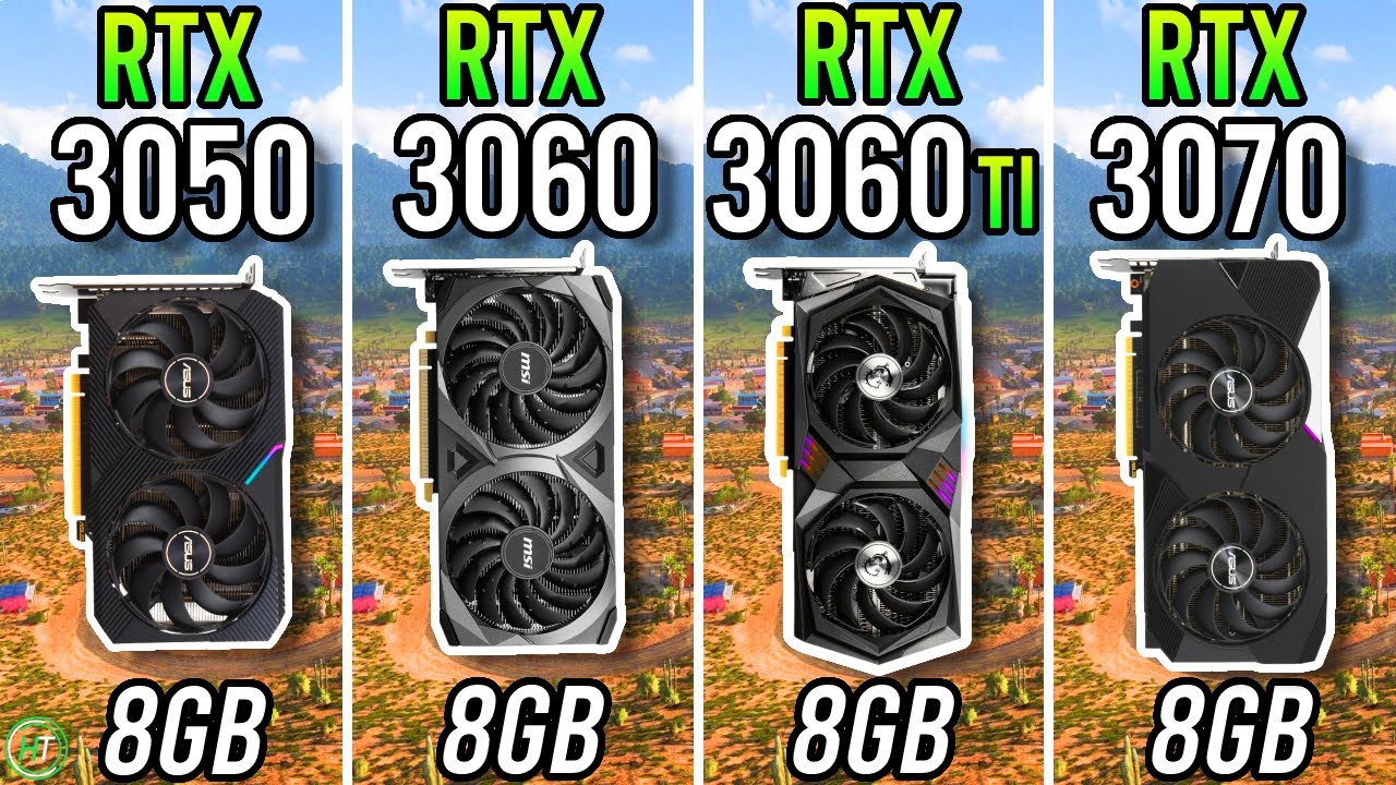 RTX 3050 vs RTX 3060 vs RTX 3060 Ti vs RTX 3070