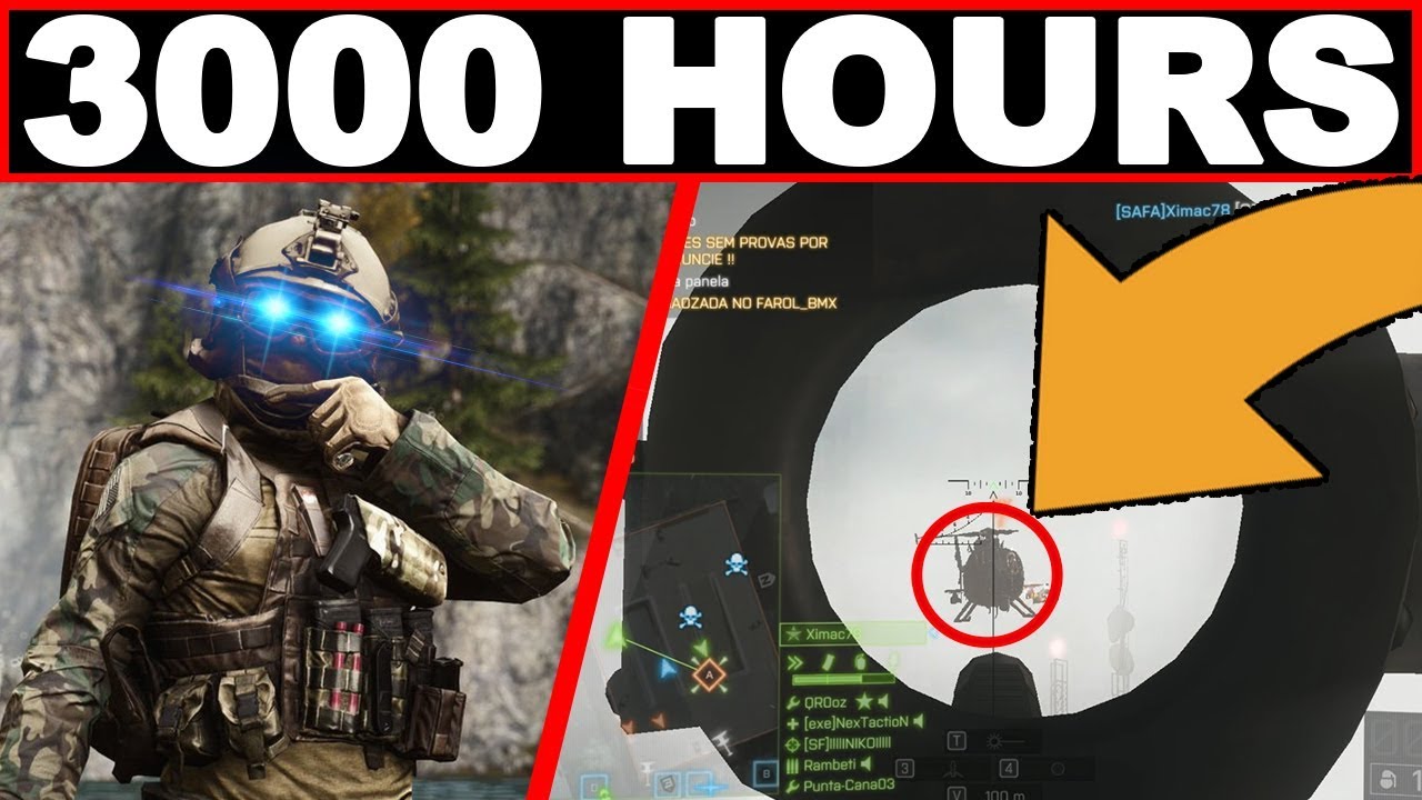 What 3000 HOURS of INFANTRY experience looks like in BATTLEFIELD