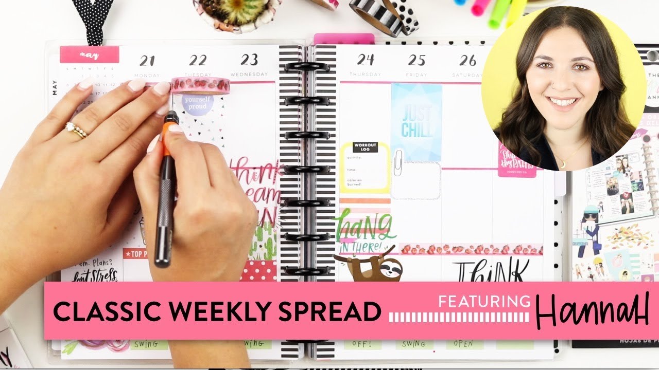 Plan With Me! // Feat. Hannah!