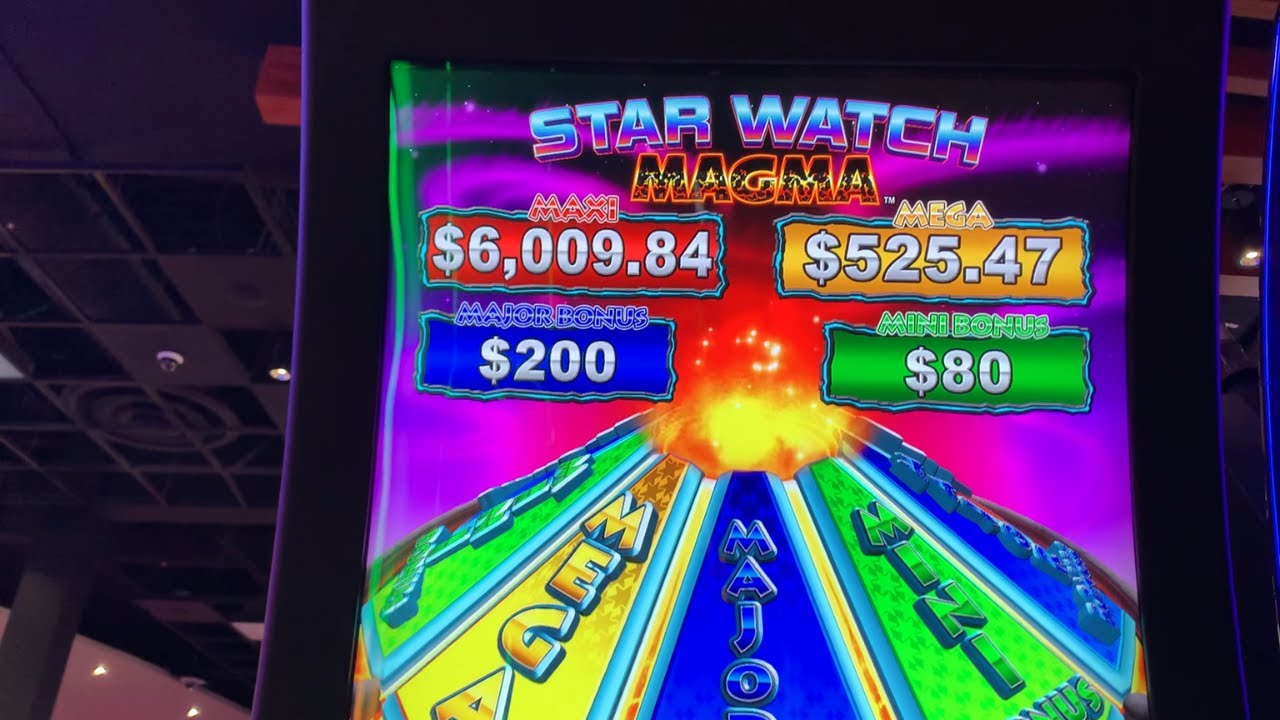 Big Win on Star Watch Magma Slot Machine | Please Subscribe