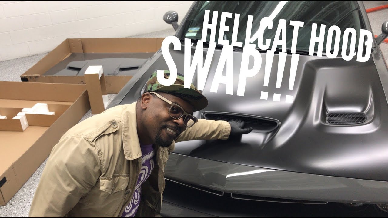 HOW TO: Hood Swap Your Scat Pack Hood w/ Hellcat Hood