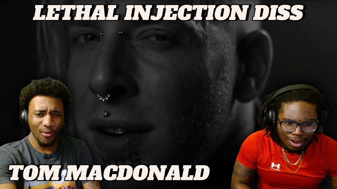 MAC LETHAL GOT PUT IN A COFFIN BY TOM - LETHAL INJECTION DISS (FIRST TIME REACTION)