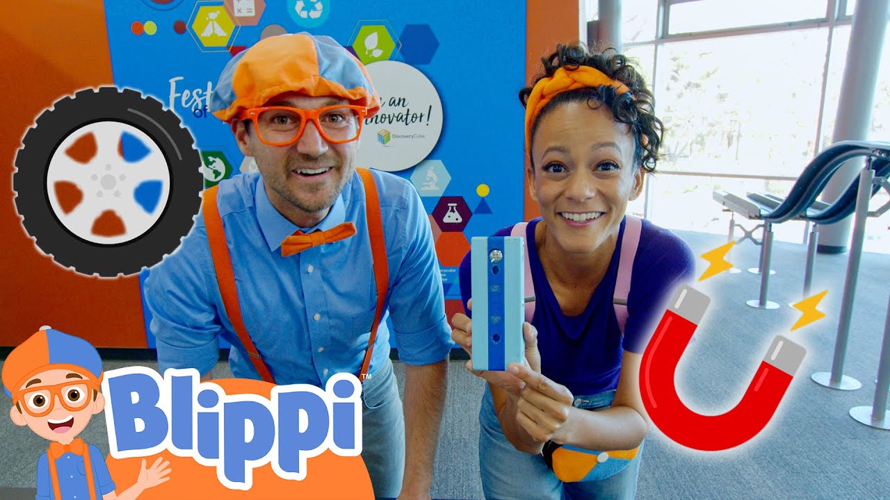 Blippi Visits Discovery Cube Children's Museum! | Fun and Educational Videos For Kids