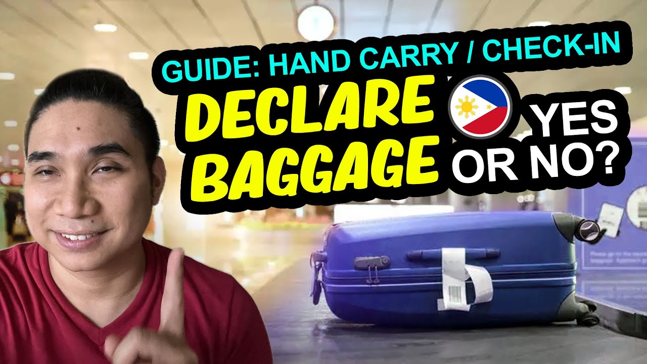 MGA BAWAL ILAGAY SA HAND CARRY AT CHECK IN BAGGAGE SA EROPLANO | MGA BAWAL DALHIN SA AIRPORT 2024