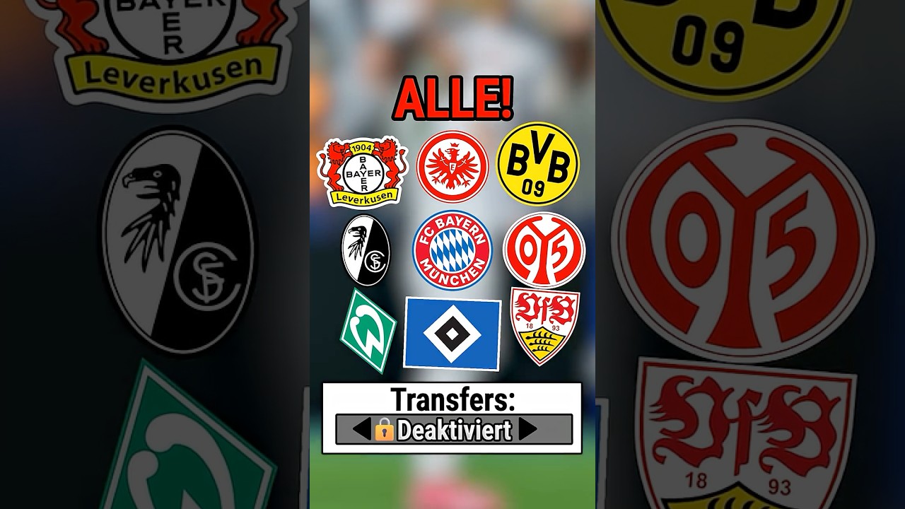 ALLEN Bundesliga Teams 5 JAHRE Transfersperre gegeben! &ndash; Wer wird jetzt Meister? 😱🏆