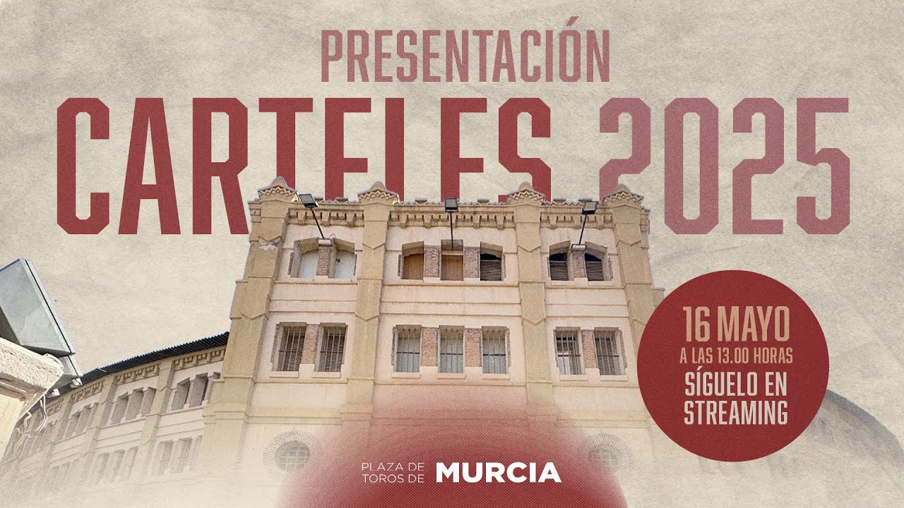 Presentación de los carteles de la Feria Taurina de Murcia 2025