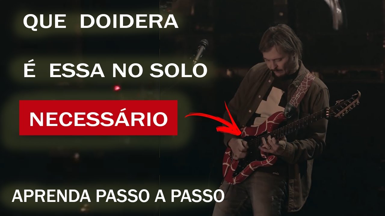 O que o Juninho Afram fez no Solo Necessário ? ( Aprenda Passo a Passo a construção do Solo )