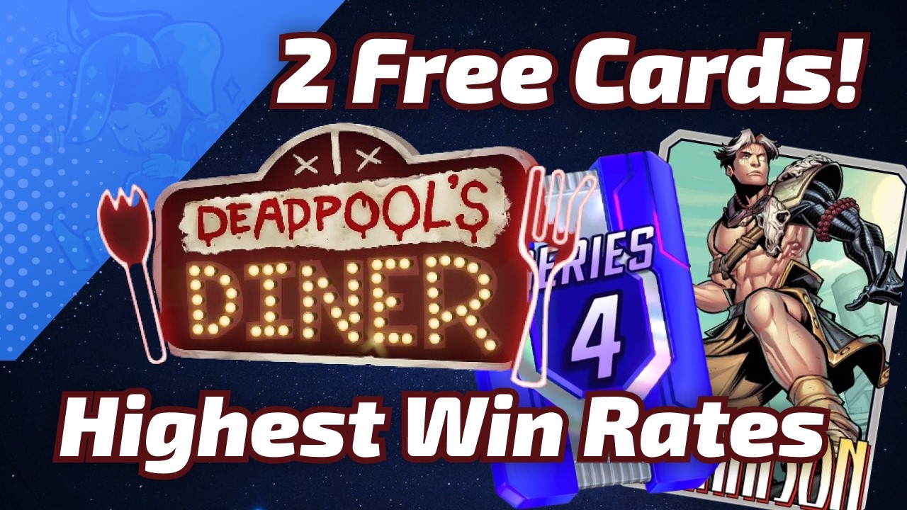 HIGHEST WINRATE Decks for Deadpool's Diner in Marvel SNAP - Get 2 Free Cards!