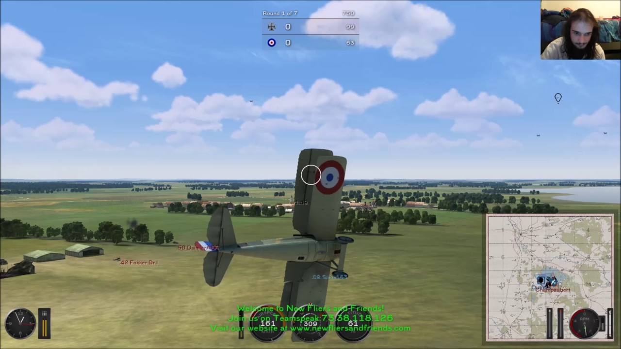 SkinnierSteve and Max play Rise of Flight