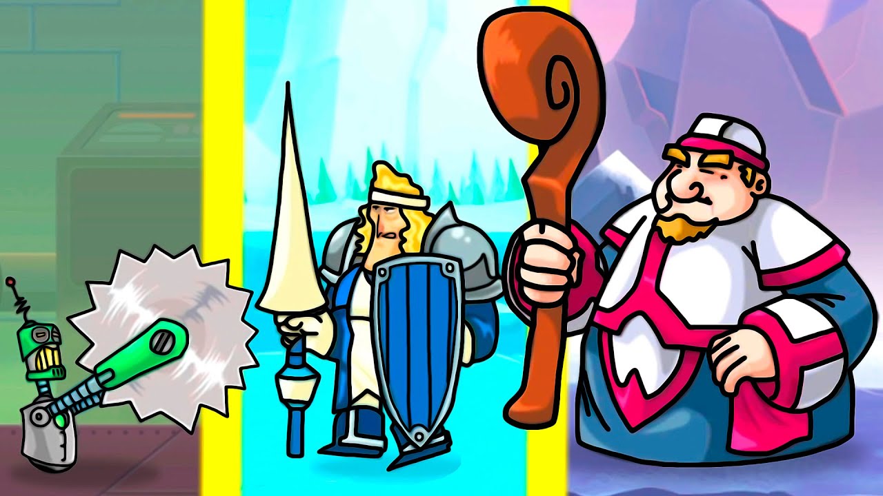 A EVOLUÇÃO DOS EXÉRCITOS DE MUNDOS DIFERENTES → Torre Conquest - Tower Conquest 📱🎮