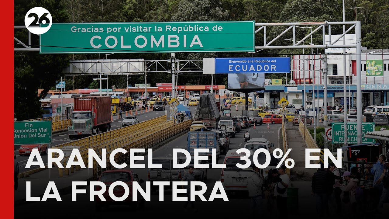 🇪🇨🇨🇴 Daniel Noboa impone un arancel del 30% a Colombia por 