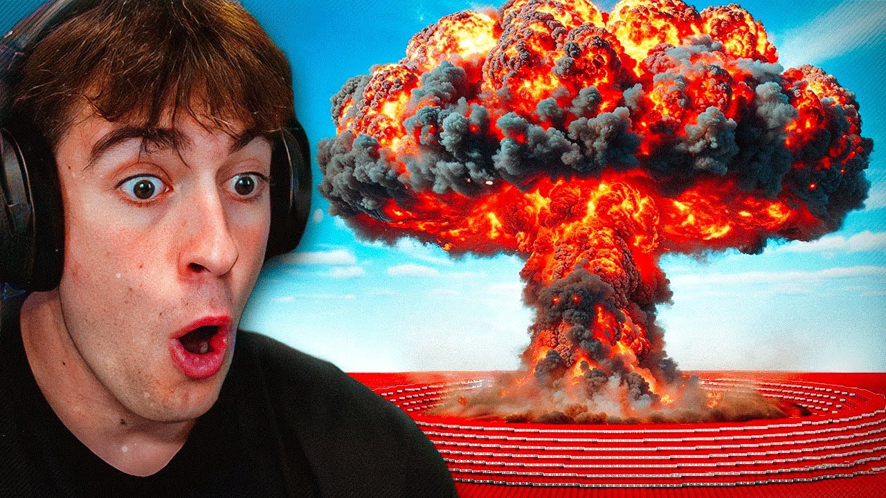 RADDOPPIA i SOLDI per OGNI ESPLOSIONE a cui SOPRAVVIVI di MRBEAST!!