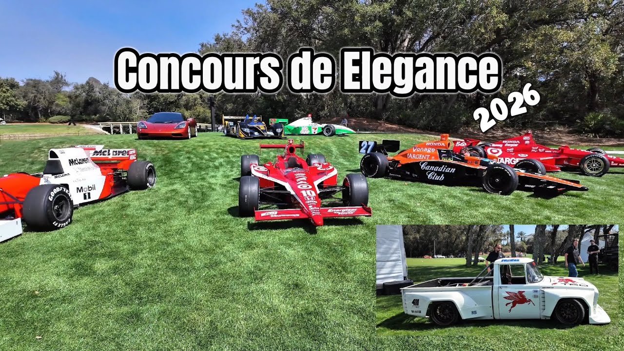 Concourse de Elegance 2026: Friday Set Up.