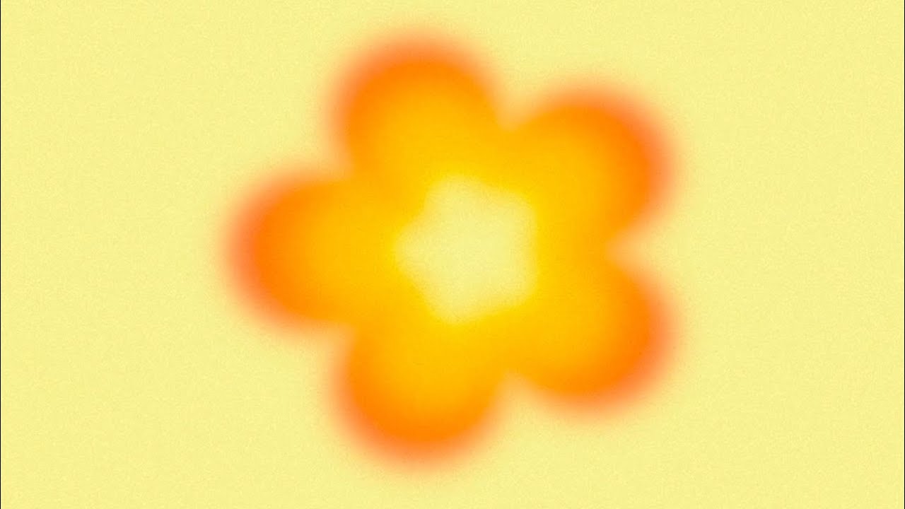 •orange flower aura screen• 1 hour