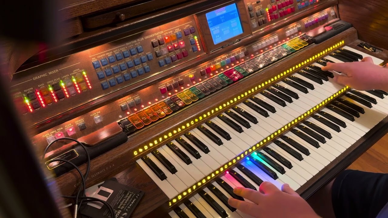 Take me out to the ball game played on a 2006 Lowrey Sensation SU 430 organ