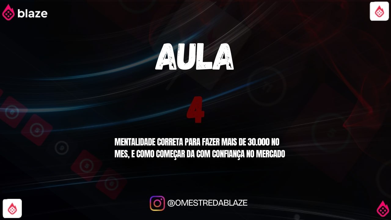 TENHA MENTALIDADE PARA GANHAR NO DOUBLE BLAZE, ANALISE DE GRAFICO PARA REALIZAR ENTRADAS NA PRATICA
