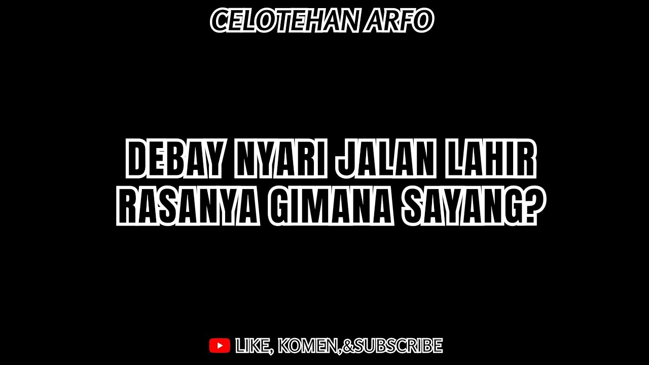 #80 DEBAY NYARI JALAN LAHIR|ASMR DOCTOR HUSBAND ROLEPLAY