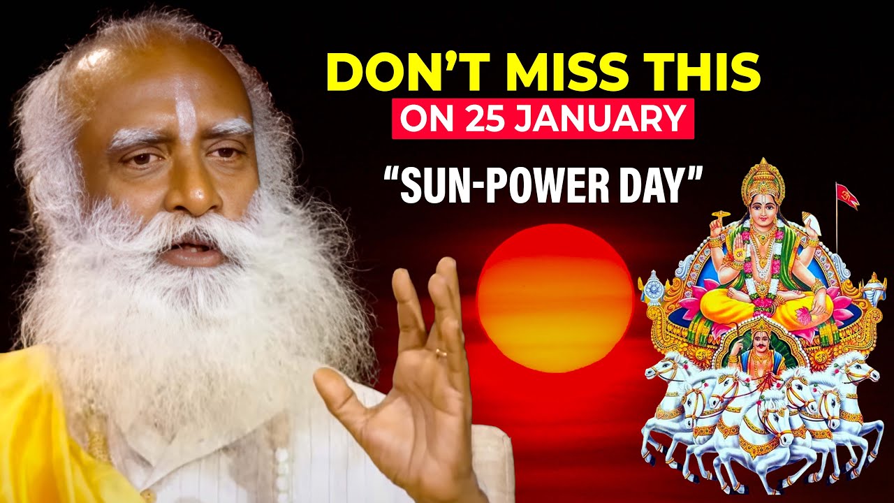 Sadhguru | MUST DO THIS on 25 January⚠️ | One Mistake Can BLOCK EVERYTHING😳