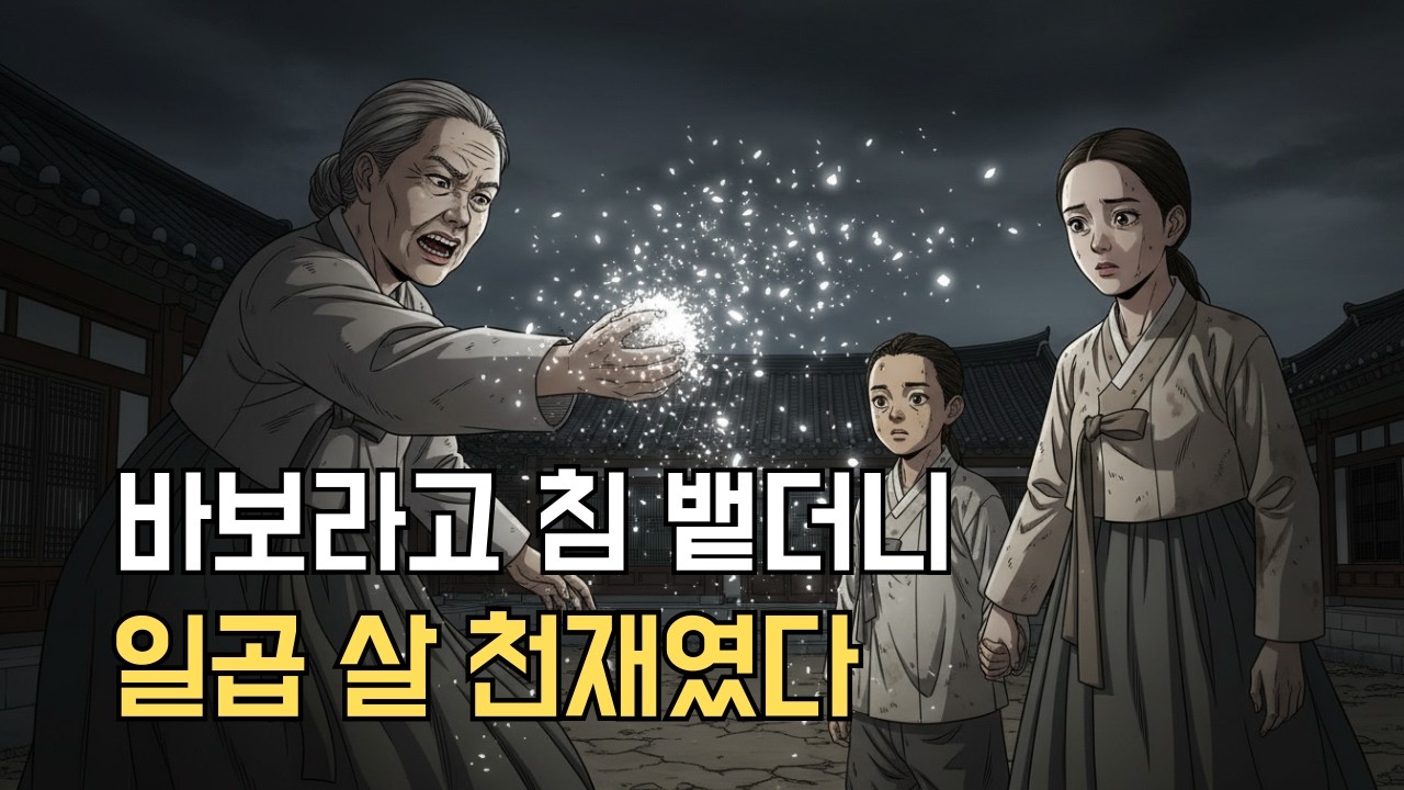 바보라고 침 뱉더니, 설날 아침 온 집안을 무릎 꿇린 일곱 살 천재의 반전