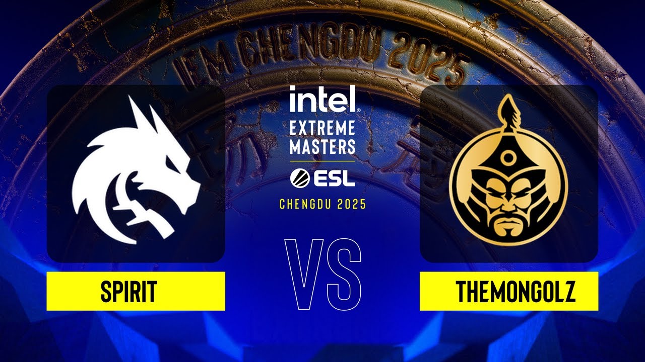 Spirit vs. TheMongolz - IEM Chengdu 2025 - Group A