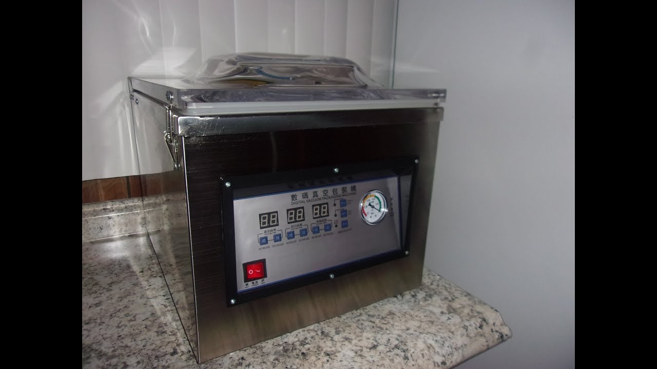 ОБЗОР ЦИФРОВОГО КАМЕРНОГО ВАКУУМНОГО УПАКОВЩИКА DZ-260C