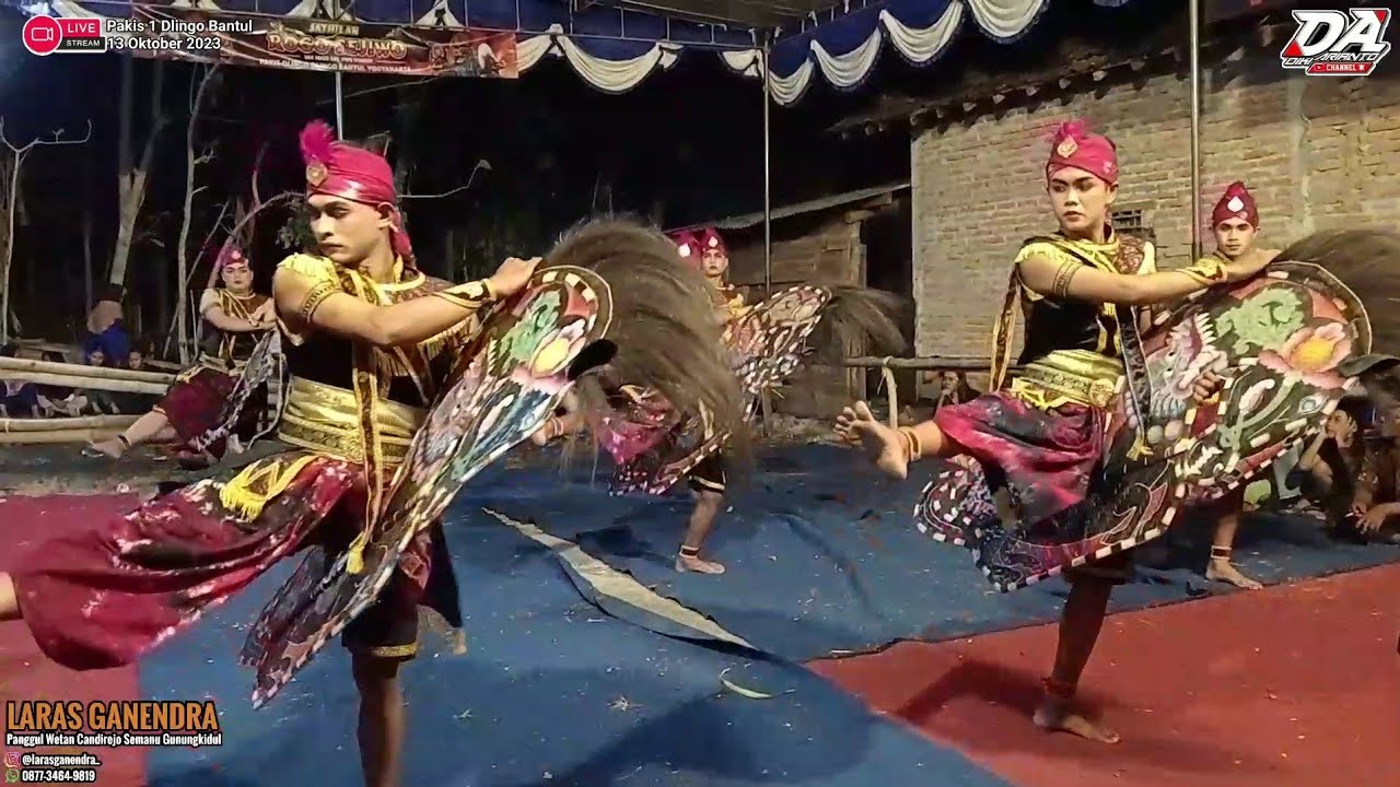 Jathilan Laras Ganendra Ft Rogo Sejiwo Babak Putra Ganendra Diwangka Live Pakis Dlingo Bantul