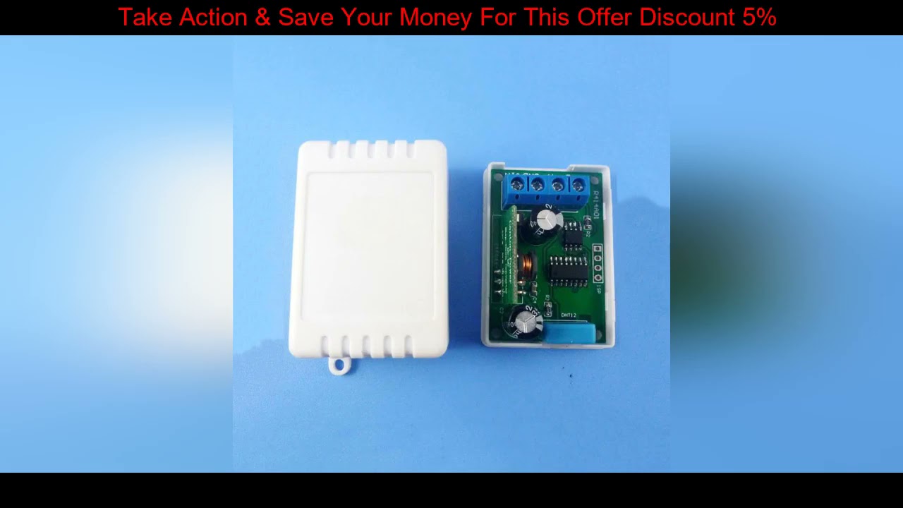 ☑Wholesale Taidacent Modbus RS485 Temperature and Humidity Sensor R414A01 DHT12 Outdoor Indoor Room